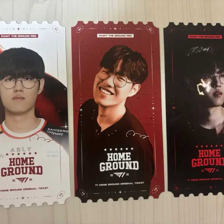 [BUNJANG] T1 Faker Original Ticket Bundle Set / T1 오너 홈그라운드 Day 1,2,3 오리지널 티켓