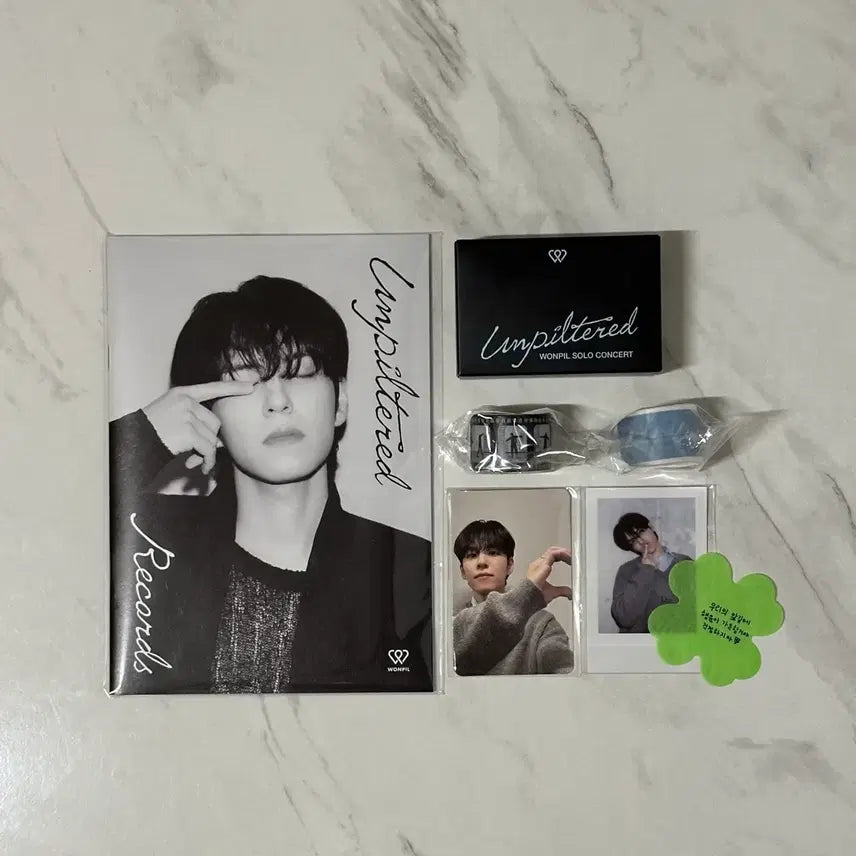 [BUNJANG] Day6 Wonpil Unfiltered Madezone Fanclub Gift Essay Book (Sealed) / 데이식스 원필 콘서트 언필터드 마데존 에세이북+첫콘 입장기프트