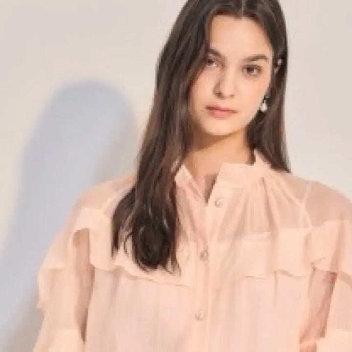 [BUNJANG] Objet Frill Blouse with Camisole Set / 오브제 블라우스 44