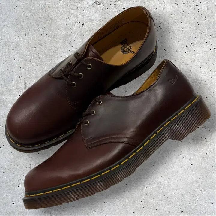 [BUNJANG] Dr. Martens 1461 3-Eye Brown Derby Shoes Size 280 / [280] 닥터마틴 1461 3홀 브라운 더비 슈즈