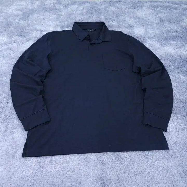 [BUNJANG] Galaxy Long Sleeve Polo Shirt Size 105 / 105 갤럭시 긴팔 카라티 | A