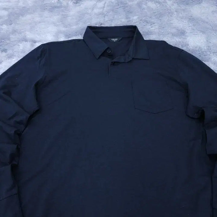 [BUNJANG] Galaxy Long Sleeve Polo Shirt Size 105 / 105 갤럭시 긴팔 카라티 | A
