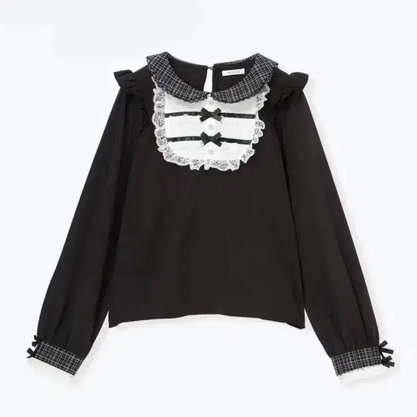 [BUNJANG] No:mi Double Ribbon Blouse / 교환,판매) 노에미 더블리본 블라우스