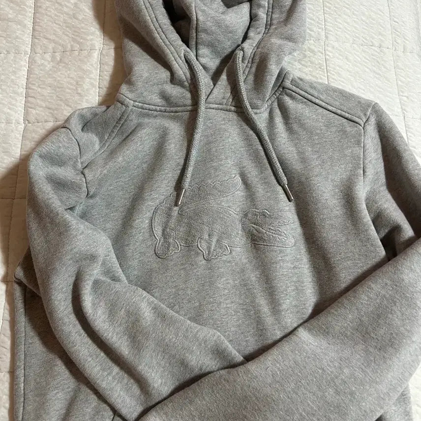 [BUNJANG] Lacoste Big Croc Hoodie / 라코스테 빅크록 후드티