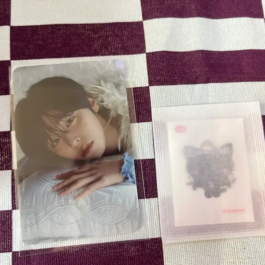 [BUNJANG] NCT WISH Riku Photocard &amp; Kuri Sticker Set / 엔시티위시 세븐일레븐 기획팩 리쿠 버전, 쿠리 띠부씰