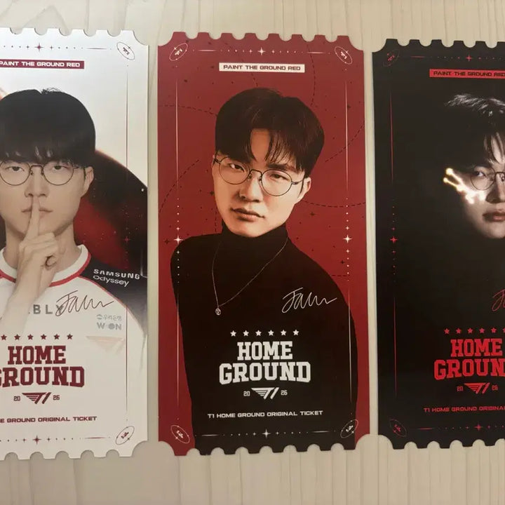 [BUNJANG] T1 Faker Home Ground Original Ticket Bundle Set (Day 1, 2, 3) / T1 페이커 홈그라운드 Day 1,2,3 오리지널 티켓