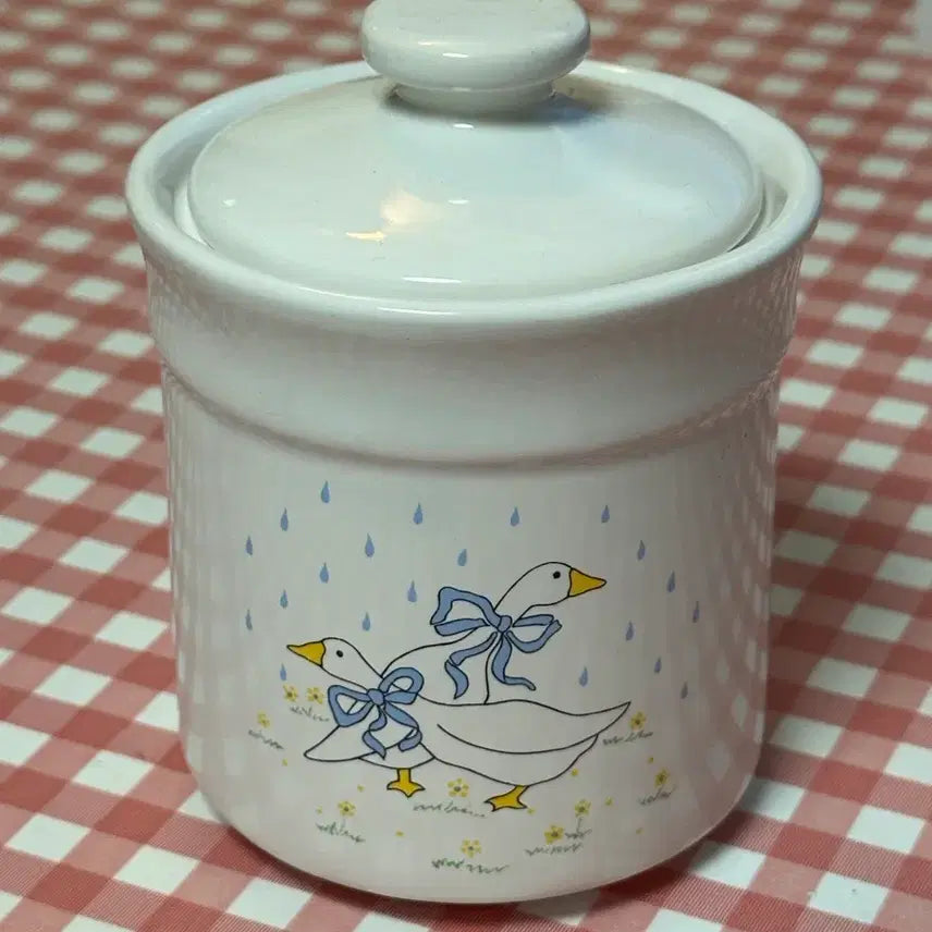 [BUNJANG] Vintage Goose Canister / 빈티지 소품 거위 캐니스터