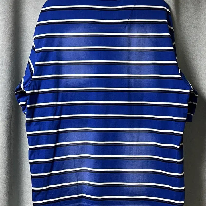 [BUNJANG] JUUN.J 26SS White Washed Stripe Ringer Short Sleeve - Blue XL / [XL] 준지 26SS 화이트 워시드 스트라이프 링거 숏슬리브-블루