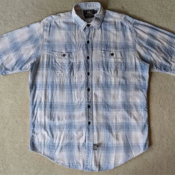 [BUNJANG] RRL Double RL 90s Short Sleeve Shirt / 90s RRL 더블알엘 반팔셔츠