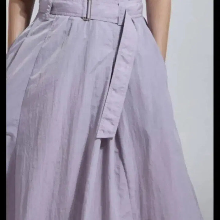 [BUNJANG] System Violet Long Skirt / 한섬 시스템 스커트 바이올렛