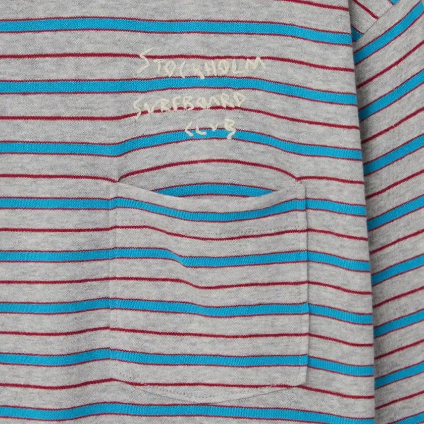 [BUNJANG] Stockholm Surfboard Club Border T-Shirt M / [M] 26SS 스톡홀름 서프보드 보더 티셔츠