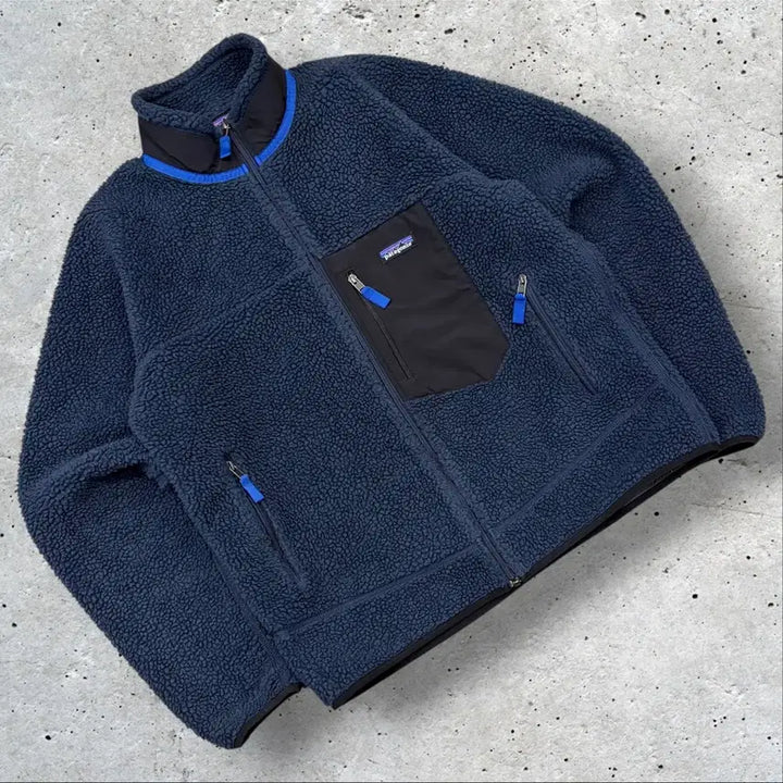 [BUNJANG] Patagonia Retro-X Fleece Jacket Navy L / [L] 파타고니아 레트로X 네이비 플리스 후리스 자켓 D915