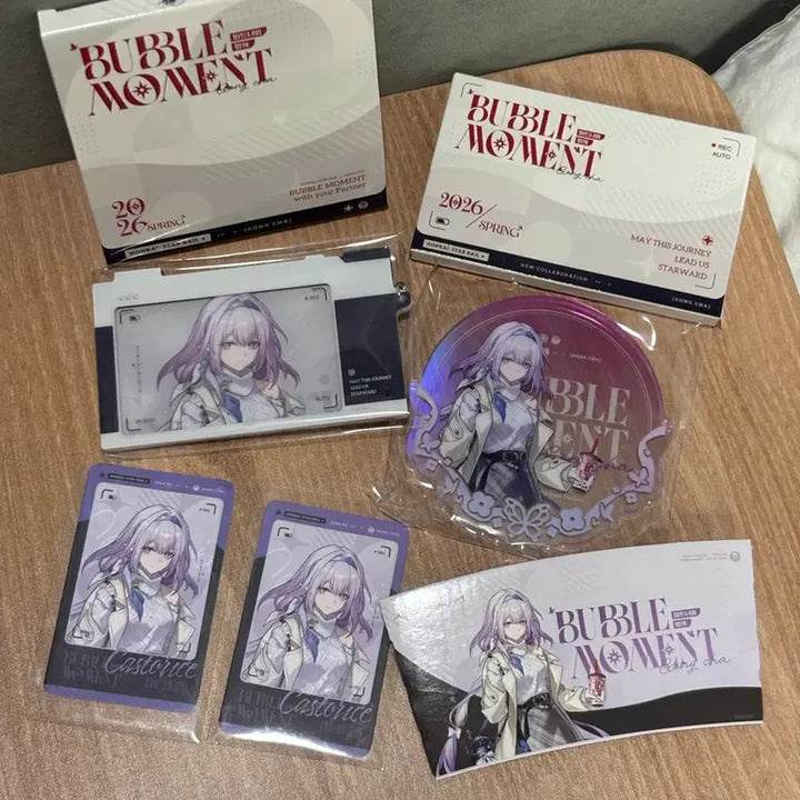 [BUNJANG] Gong Cha x Castoris Shutter Keychain Coaster Set / 공차 카스토리스 셔터키링 코스터 세트 일괄 미개봉