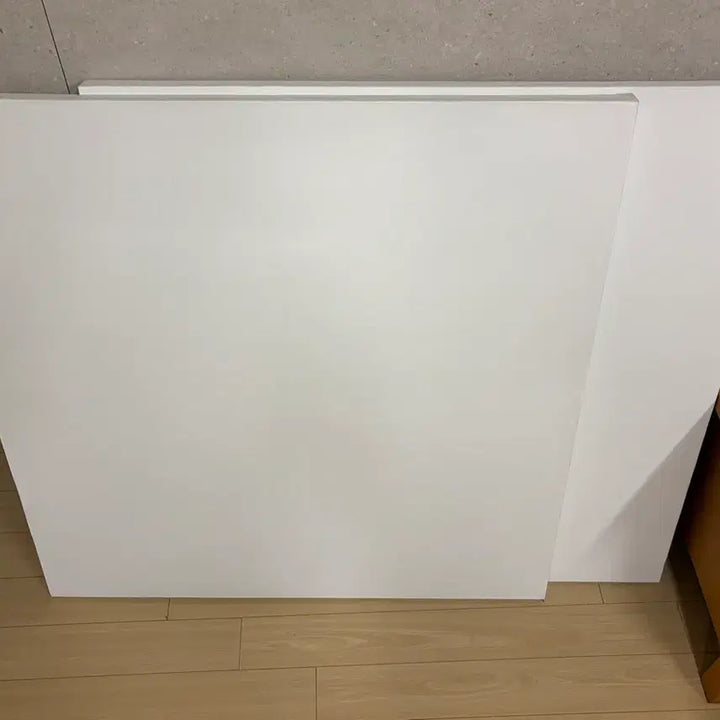 [BUNJANG] 50-Size Square Cotton Canvas (90.5x90.5cm) - Set of 2 / 50호 캔버스 정방형 아사천 스기모 2개 (90.5x90.5)