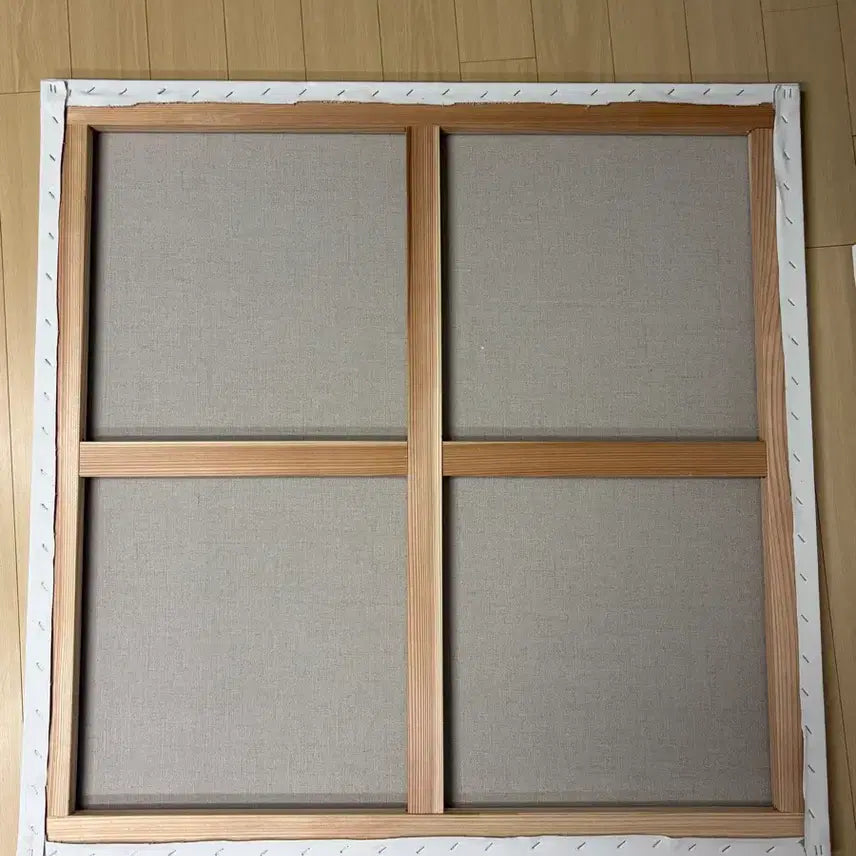 [BUNJANG] 50-Size Square Cotton Canvas (90.5x90.5cm) - Set of 2 / 50호 캔버스 정방형 아사천 스기모 2개 (90.5x90.5)