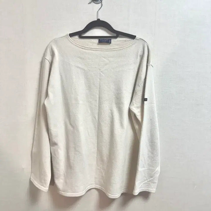 [BUNJANG] Saint James GUILDO Boatneck T-Shirt Ivory L / 세인트제임스 길도 아이보리 L