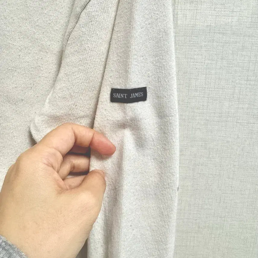 [BUNJANG] Saint James GUILDO Boatneck T-Shirt Ivory L / 세인트제임스 길도 아이보리 L