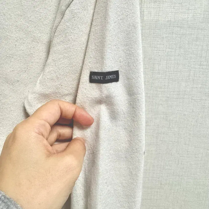 [BUNJANG] Saint James GUILDO Boatneck T-Shirt Ivory L / 세인트제임스 길도 아이보리 L