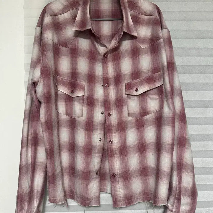 [BUNJANG] THE REBEL Cropped Western Shirt - Size L / 더레벨[THE REBEL] 웨스턴셔트 L사이즈