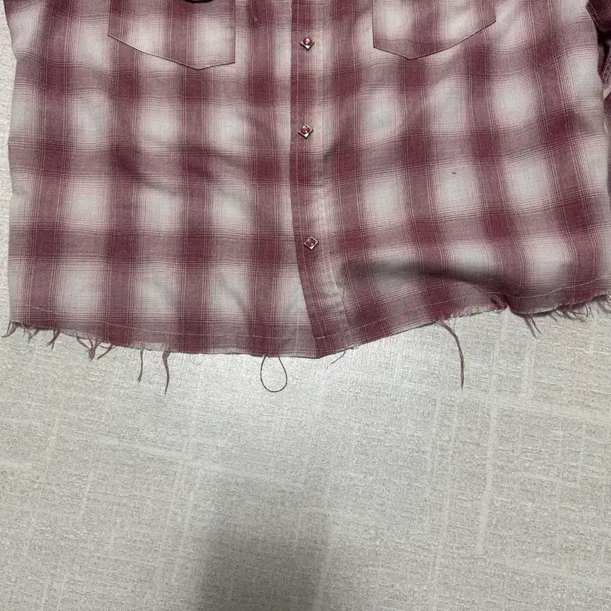 [BUNJANG] THE REBEL Cropped Western Shirt - Size L / 더레벨[THE REBEL] 웨스턴셔트 L사이즈