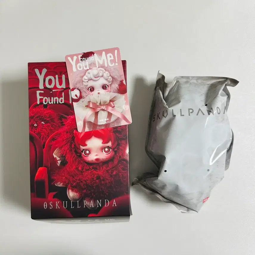 [BUNJANG] Pop Mart Skullpanda You Found Me! Series Plush Doll Pendant Moldy Muffin / 팝마트 스컬판다 날 찾아봐 몰디 머핀 [정품] [원가양도]