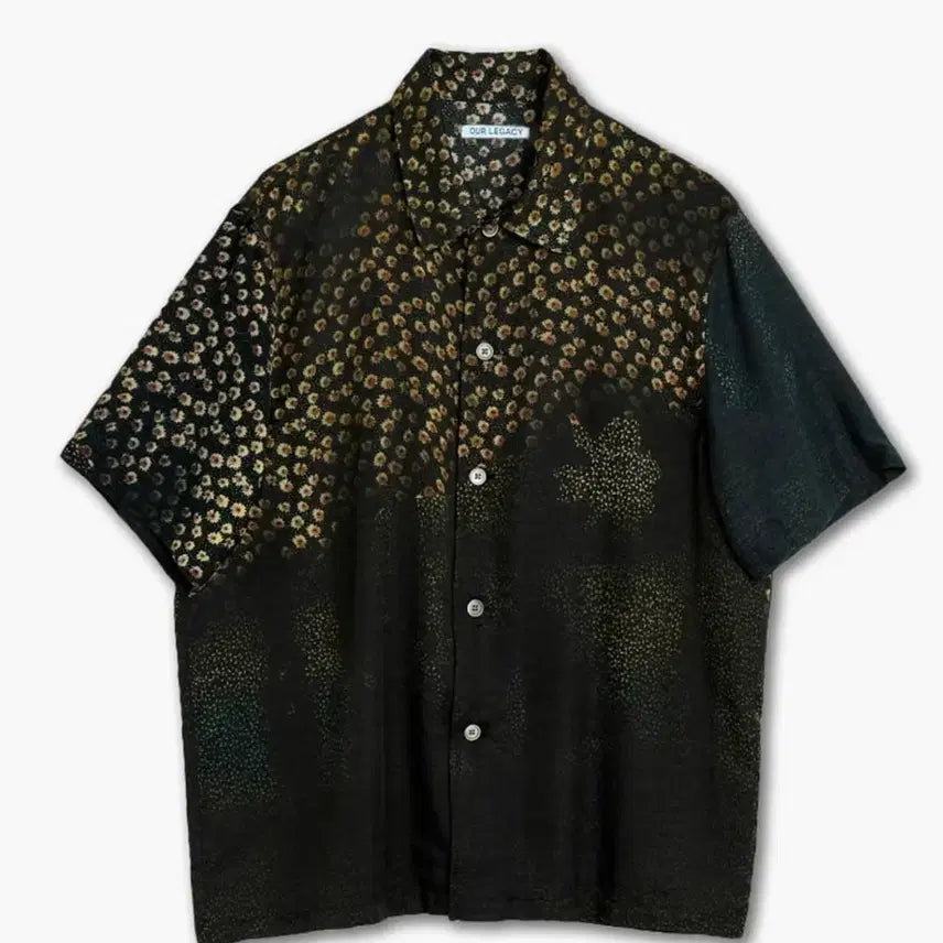 [BUNJANG] Our Legacy Floral Pattern Short Sleeve Shirt / 아워레가시 셔츠