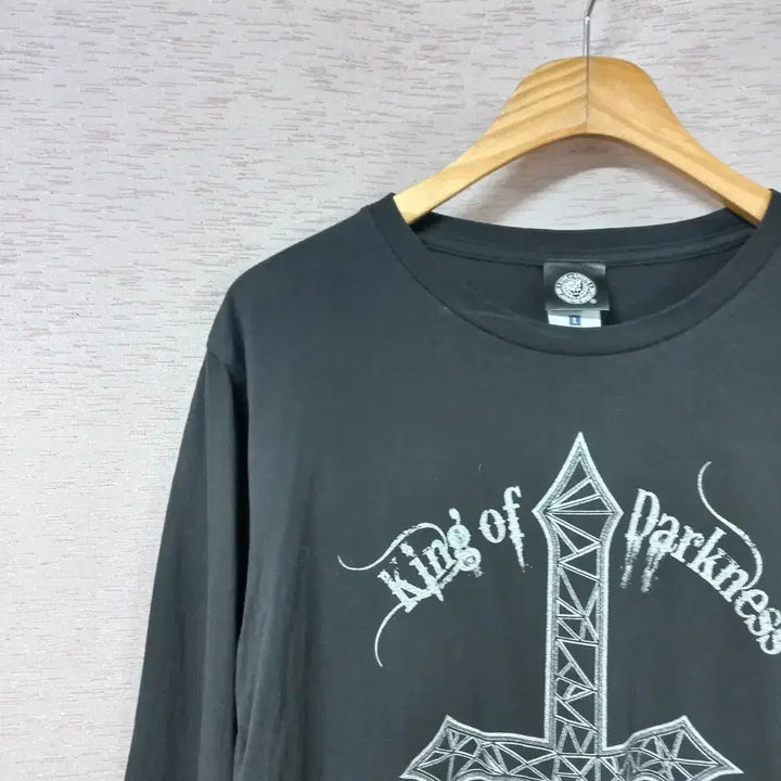 [BUNJANG] Black Print T-Shirt / B5-1/블랙 프린트 티셔츠