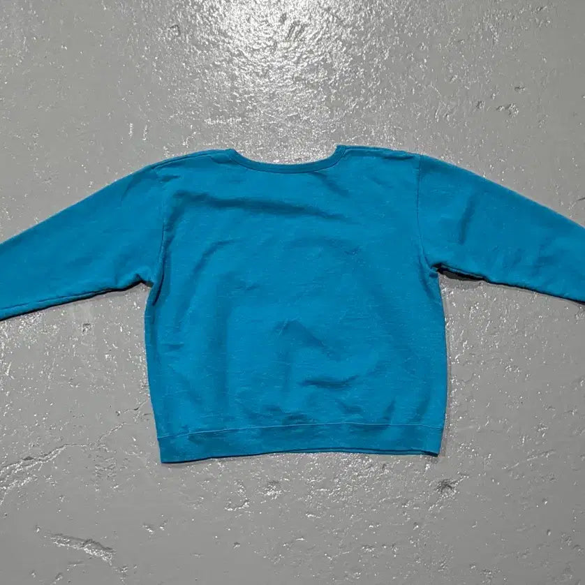 [BUNJANG] Vintage Hanes Mint Blue Sweatshirt XL / 빈티지 헤인즈(Hanes) 민트 블루 스웻셔츠