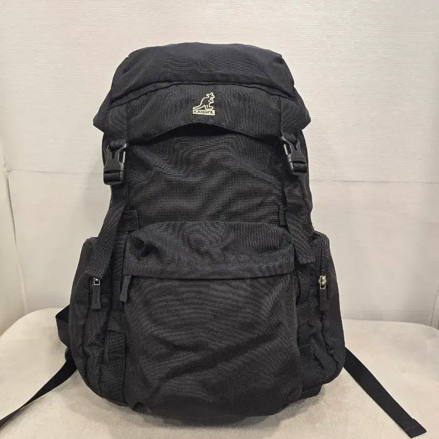 [BUNJANG] Kangol Buddy Backpack Black / 캉골 버디 백팩 블랙