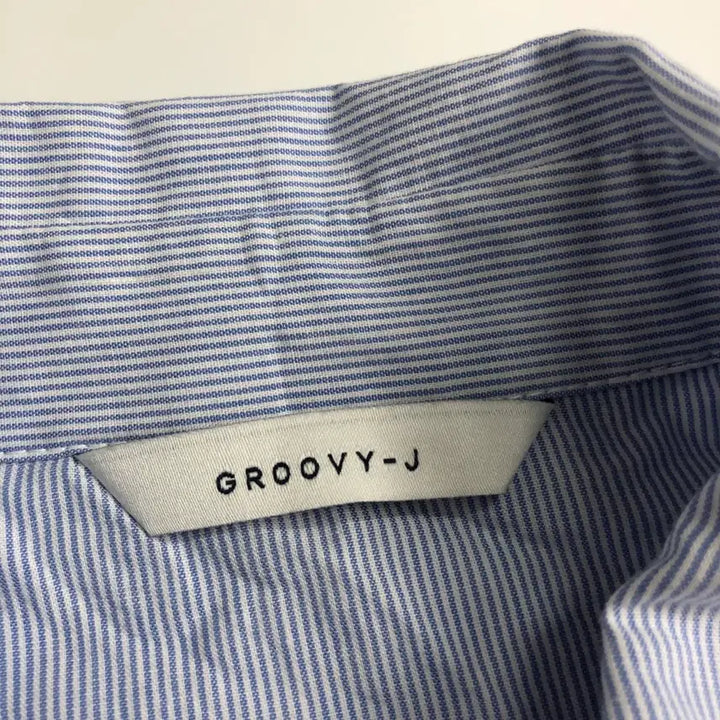 [BUNJANG] GROOVY-J Striped Shirt / GROOVY-J 스트라이프 셔츠