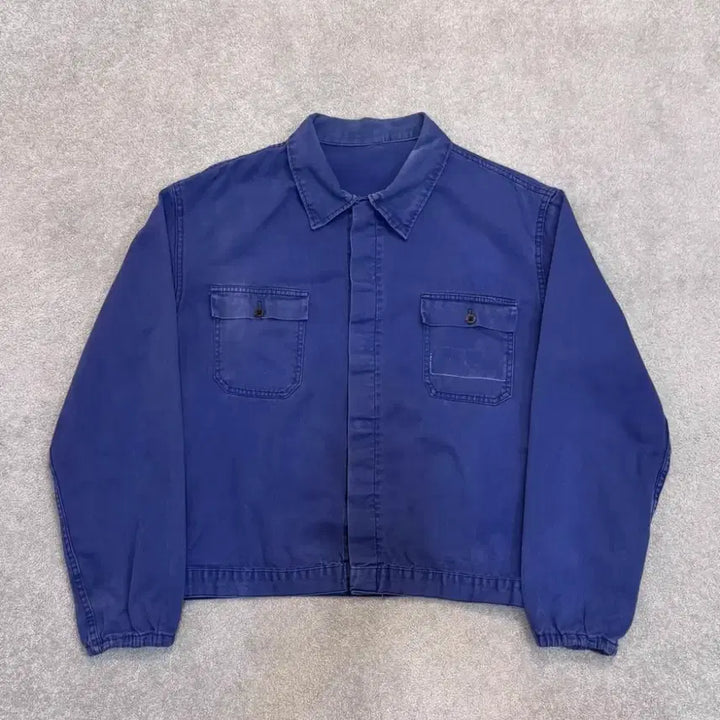[BUNJANG] 70s French Indigo Blue Work Jacket / Vintage] 70s French 프렌치워크자켓