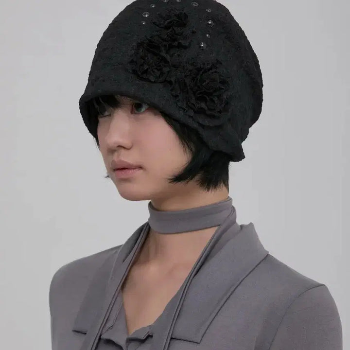 [BUNJANG] Flare Up Ruffle Shirring Beanie / 플레어업 러플 셔링 비니 Ruffle Shirring Beanie 새상품
