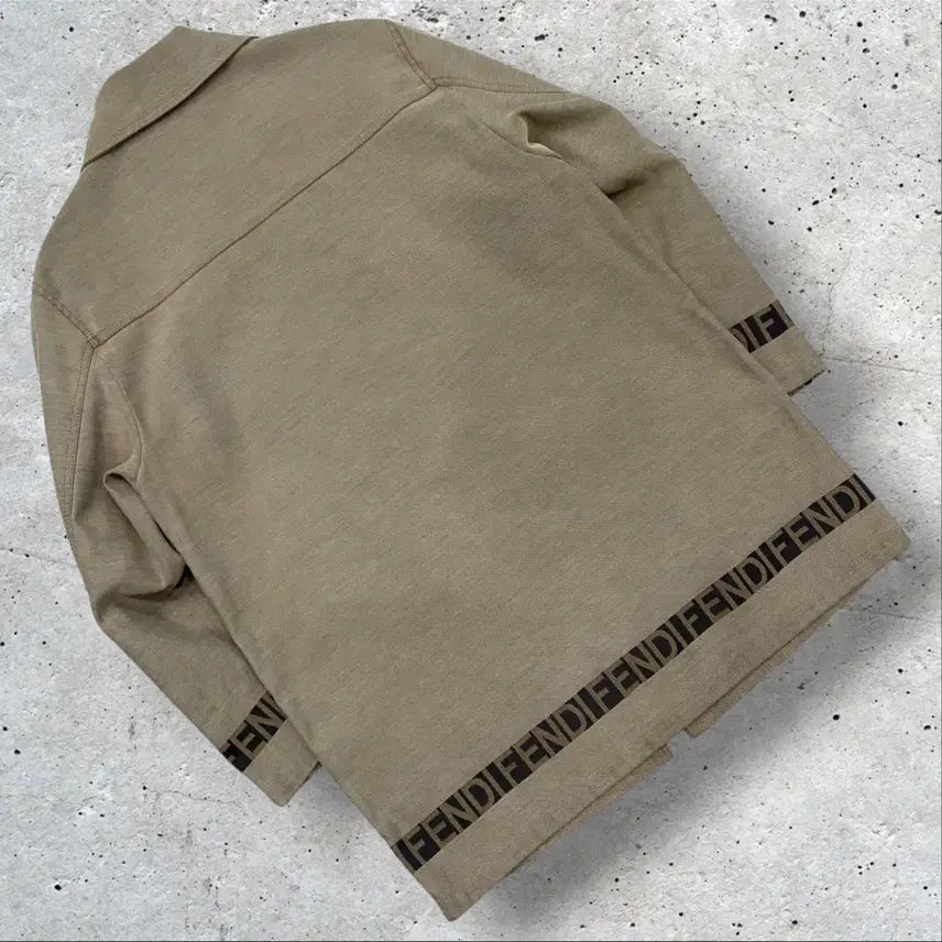 [BUNJANG] Fendi 90s Archive Logo Zip-Up Jacket / 90s 펜디 빈티지 아카이브 로고 집업 자켓 D918