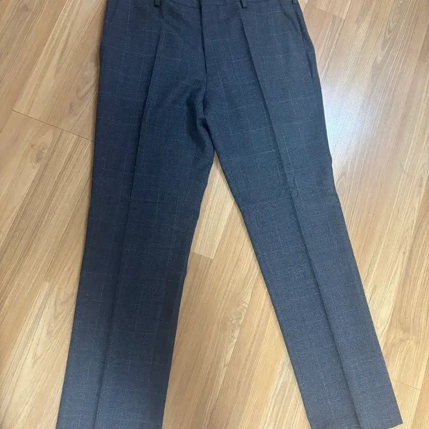 [BUNJANG] Check Pattern Slacks Trousers / 체크무늬 슬랙스 정장 바지