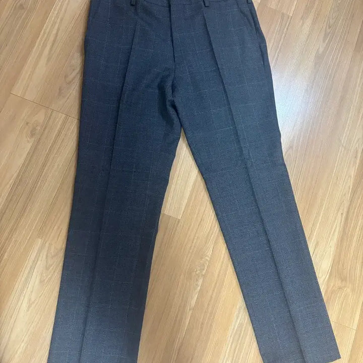 [BUNJANG] Check Pattern Slacks Trousers / 체크무늬 슬랙스 정장 바지