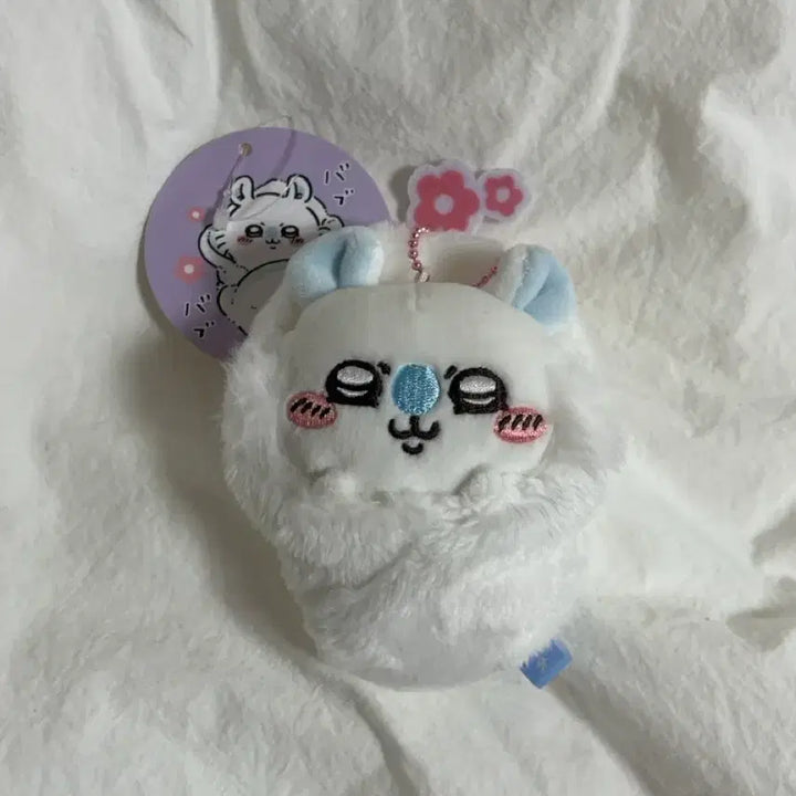 [BUNJANG] Chiikawa Momonga Doll Keychain / 치이카와 마켓 포대기 모몽가 인형 키링