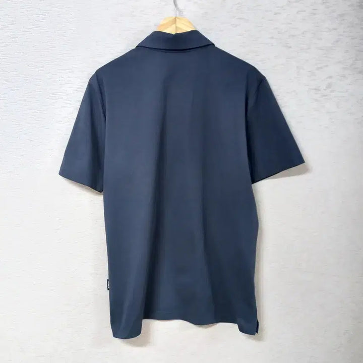 [BUNJANG] Xexmix Navy Short Sleeve Polo Shirt Men&