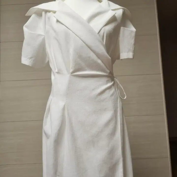 [BUNJANG] The J Linen Wrap Long Dress / (더블제이) 린넨 랩 롱원피스 (새상품)