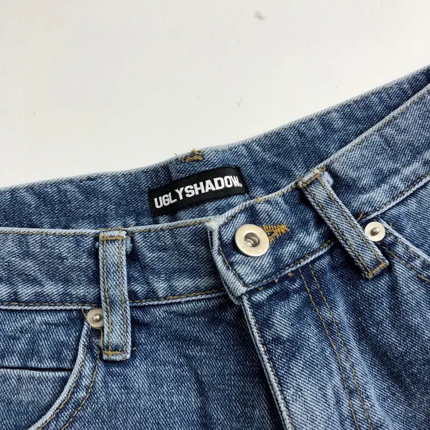 [BUNJANG] UGLYSHADOW Denim Shorts / UGLYSHADOW 데님 반바지 청반바지
