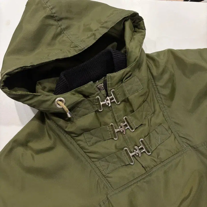 [BUNJANG] BOSS BAT Anorak Hooded Jacket Khaki M / [M] BOSSBAT 재팬 아노락 후드 자켓 카키색 D919