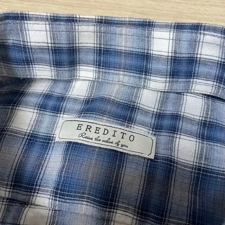 [BUNJANG] Eredito Linen Check Shirt / 에르디토(eredito) 린넨 체크 셔츠