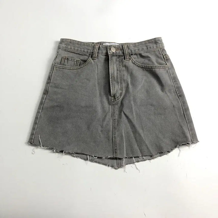 [BUNJANG] Denim Mini Skirt / 데님 미니 스커트