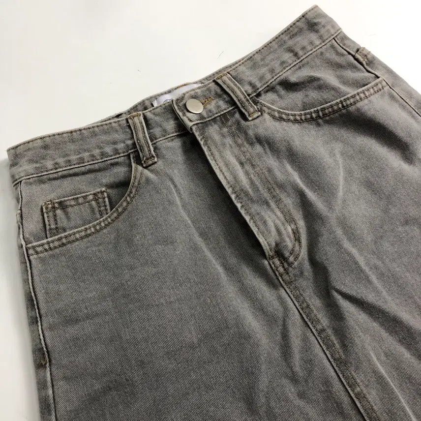 [BUNJANG] Denim Mini Skirt / 데님 미니 스커트