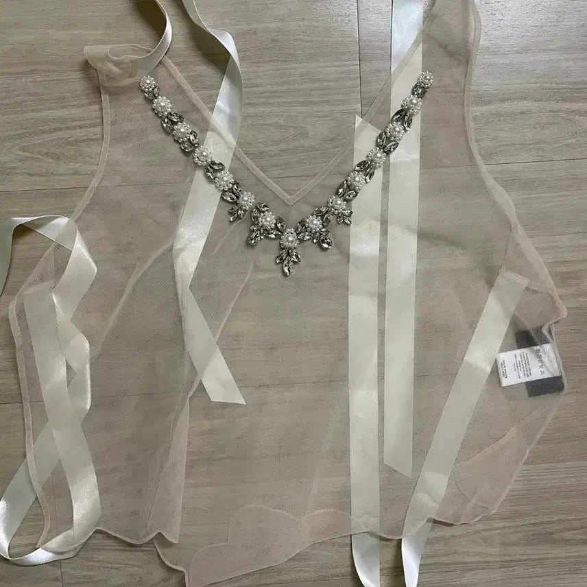 [BUNJANG] Simone Rocha Embellished Top / 시몬로샤 임벨리쉬드 탑