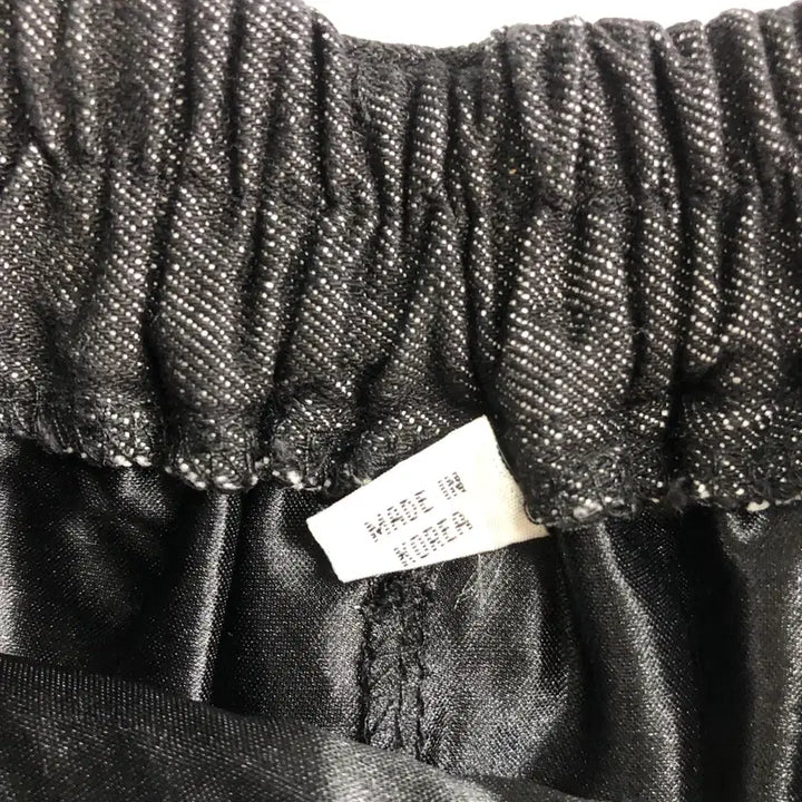 [BUNJANG] Denim Pleated Mini Skirt / 데님 플리츠 미니스커트