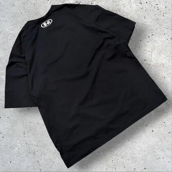 [BUNJANG] OVERWHELM Black T-Shirt XL / [XL] 압도 OVERWHELM 검정 반팔 티셔츠 D920