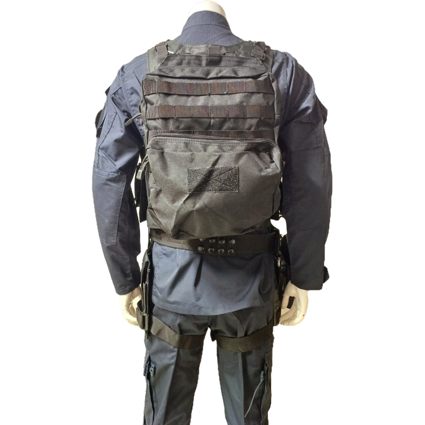 [BUNJANG] UN GOC Anti-Terrorist Force Dark Blue Costume Set Rental / 졸업사진 대여 UN GOC 특공대 특수부대 졸사 남색 대테러복