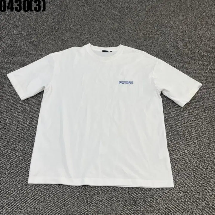 [BUNJANG] PRCT STUDIO White Short Sleeve T-Shirt / PRCT STUDIO 화이트 반팔 티셔츠95 0430