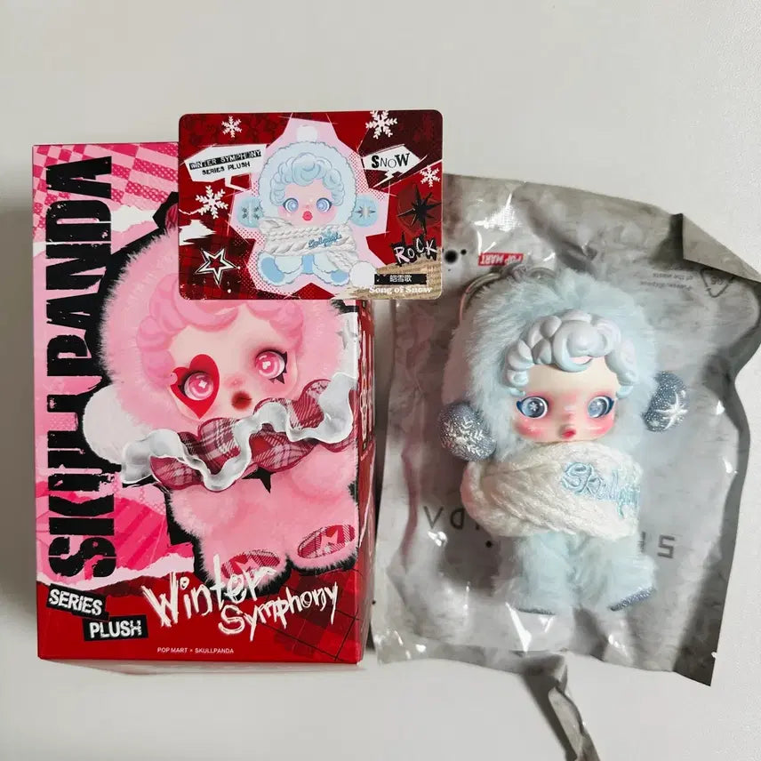 [BUNJANG] Pop Mart Skullpanda Winter Symphony Series "Song of Snow" Figure / 팝마트 스컬판다 겨울 교향곡 하얀 눈의 노래 [정품/원가이하]