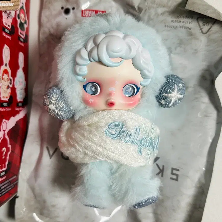 [BUNJANG] Pop Mart Skullpanda Winter Symphony Series "Song of Snow" Figure / 팝마트 스컬판다 겨울 교향곡 하얀 눈의 노래 [정품/원가이하]